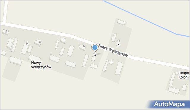 Nowy Węgrzynów, Nowy Węgrzynów, 4, mapa Nowy Węgrzynów