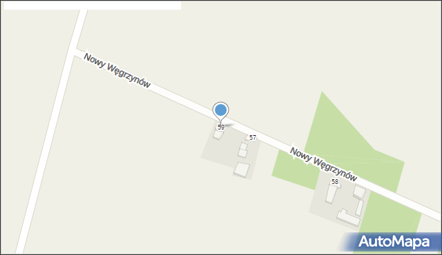Nowy Węgrzynów, Nowy Węgrzynów, 59, mapa Nowy Węgrzynów