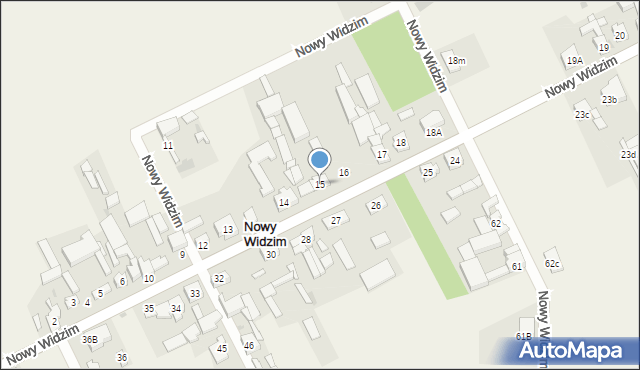 Nowy Widzim, Nowy Widzim, 15, mapa Nowy Widzim