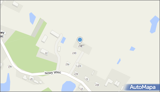 Nowy Wiec, Nowy Wiec, 23E, mapa Nowy Wiec