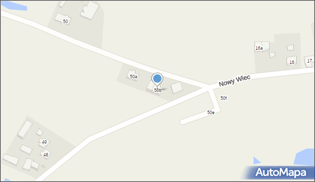 Nowy Wiec, Nowy Wiec, 50b, mapa Nowy Wiec