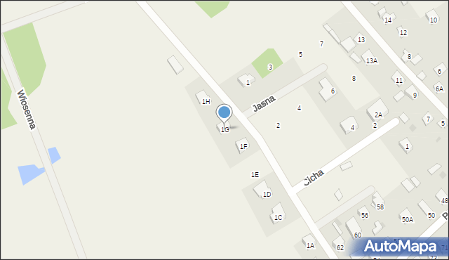 Nowy Wilków, Nowy Wilków, 1G, mapa Nowy Wilków