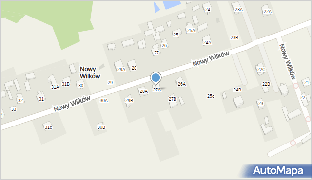Nowy Wilków, Nowy Wilków, 27A, mapa Nowy Wilków