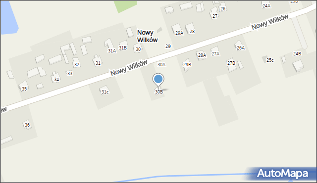 Nowy Wilków, Nowy Wilków, 30B, mapa Nowy Wilków