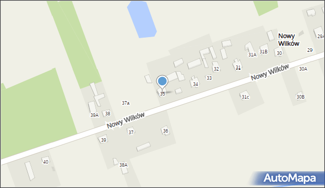 Nowy Wilków, Nowy Wilków, 35, mapa Nowy Wilków