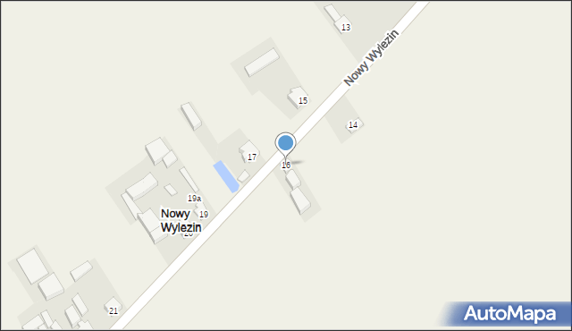 Nowy Wylezin, Nowy Wylezin, 16, mapa Nowy Wylezin