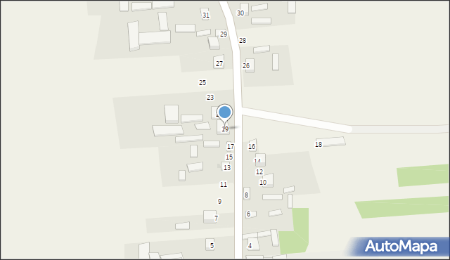 Nowy Żabieniec, Nowy Żabieniec, 19, mapa Nowy Żabieniec