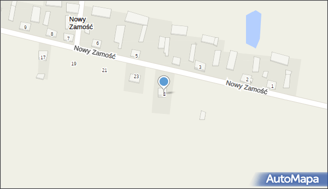 Nowy Zamość, Nowy Zamość, 4, mapa Nowy Zamość