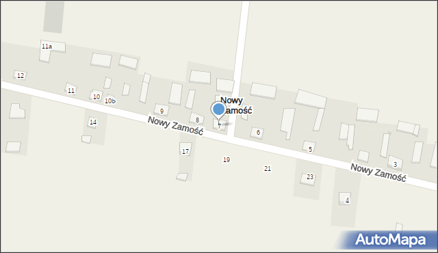 Nowy Zamość, Nowy Zamość, 7, mapa Nowy Zamość
