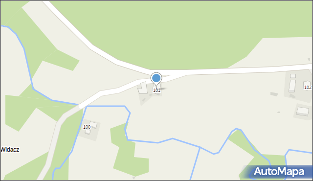 Nozdrzec, Nozdrzec, 101, mapa Nozdrzec