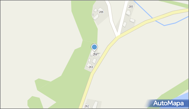 Nozdrzec, Nozdrzec, 264, mapa Nozdrzec