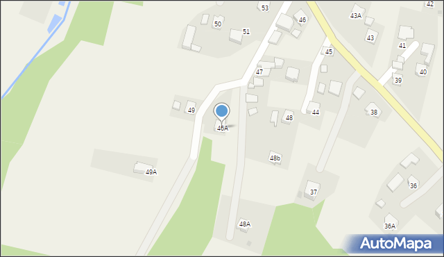 Nozdrzec, Nozdrzec, 46A, mapa Nozdrzec