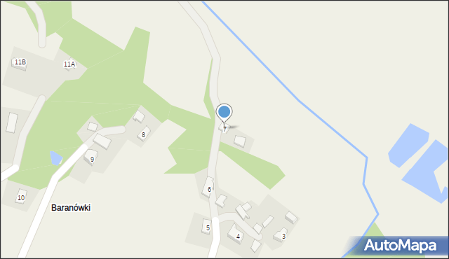 Nozdrzec, Nozdrzec, 7, mapa Nozdrzec