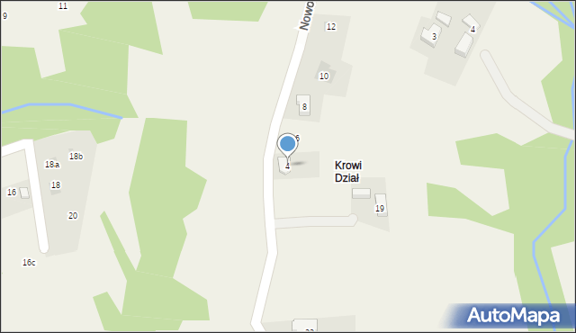 Okrajnik, Nowodworska, 4, mapa Okrajnik