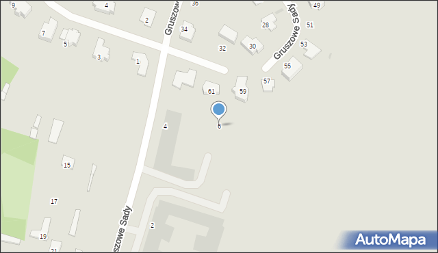 Olsztyn, Nowaka Grzegorza, prof., 6, mapa Olsztyna