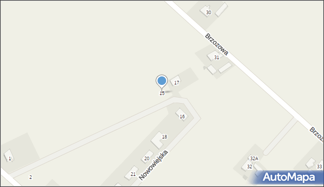 Osiedle Poznańskie, Nowowiejska, 15, mapa Osiedle Poznańskie