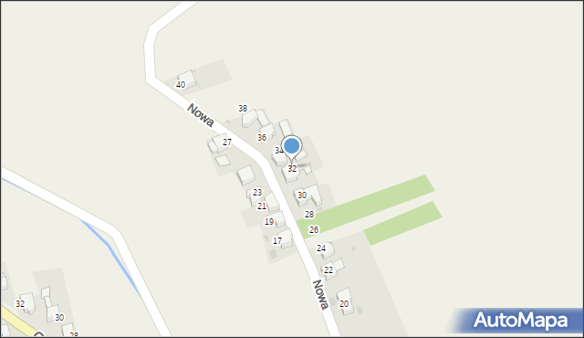 Owsiszcze, Nowa, 32, mapa Owsiszcze