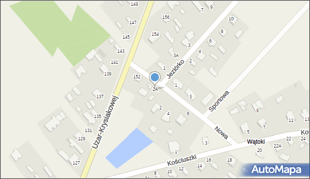 Padew Narodowa, Nowa, 2A, mapa Padew Narodowa