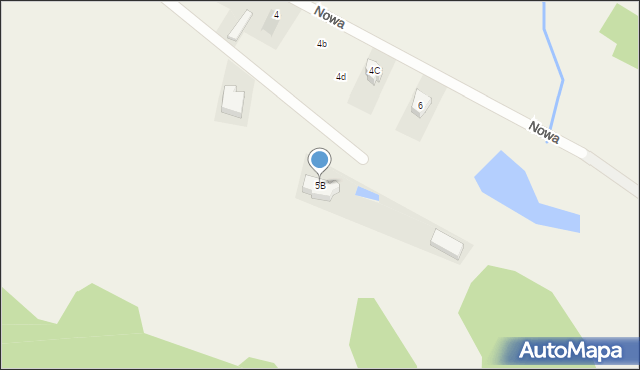 Podgórzyn, Nowa, 5B, mapa Podgórzyn