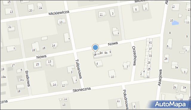 Połczyno, Nowa, 9f, mapa Połczyno