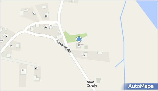 Przędzel, Nowowiejska, 32, mapa Przędzel