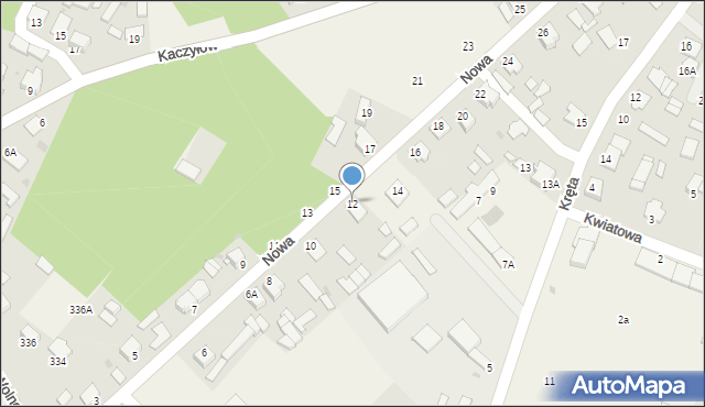 Pysznica, Nowa, 12, mapa Pysznica