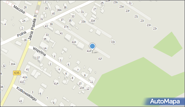 Radzymin, Norwida Cypriana Kamila, 41e, mapa Radzymin
