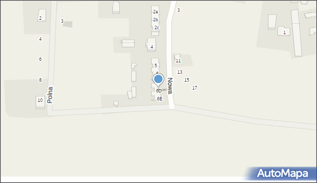 Reblino, Nowa, 6D, mapa Reblino