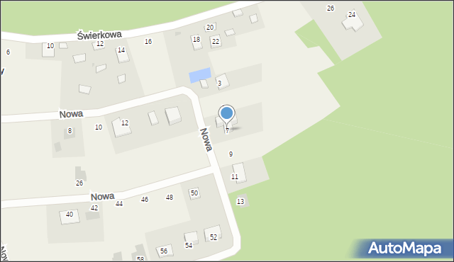 Ruda, Nowa, 7, mapa Ruda