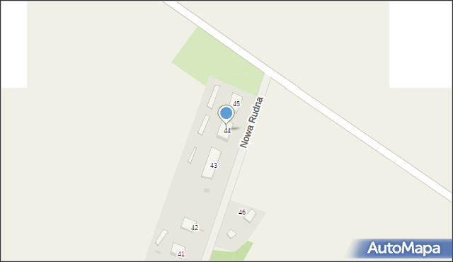 Rudna, Nowa Rudna, 44, mapa Rudna