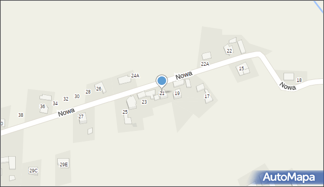 Rudnik, Nowa, 21, mapa Rudnik