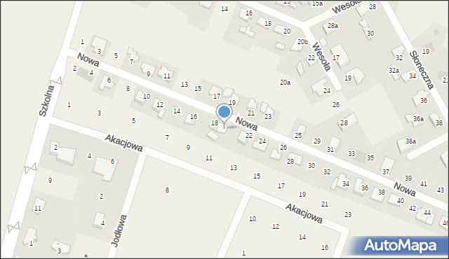 Rudnik, Nowa, 20, mapa Rudnik
