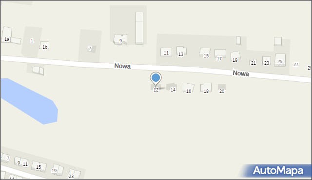 Rumianek, Nowa, 12, mapa Rumianek