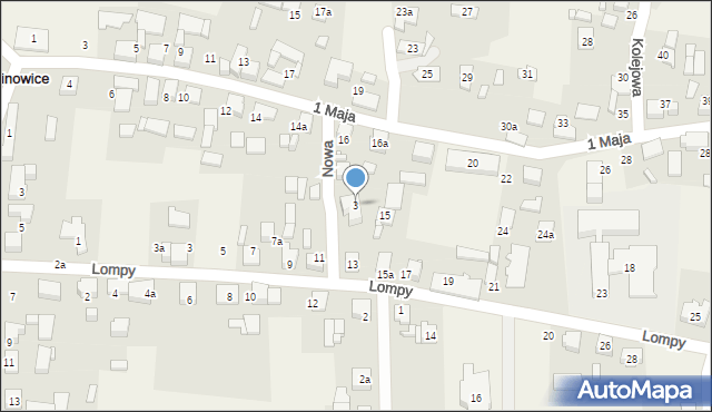 Rusinowice, Nowa, 3, mapa Rusinowice