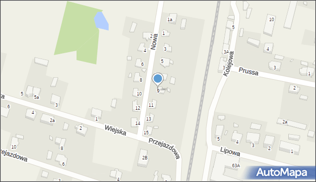 Ryjewo, Nowa, 9, mapa Ryjewo