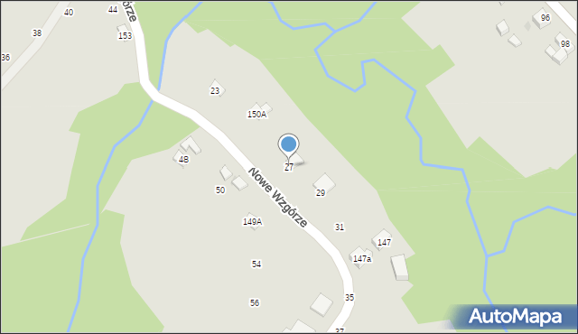 Rzeszów, Nowe Wzgórze, 27, mapa Rzeszów