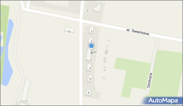 Sadowice, Nowe Osiedle, 3a, mapa Sadowice