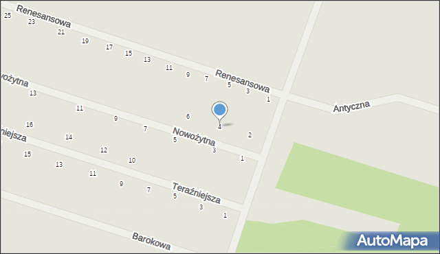 Serock, Nowożytna, 4, mapa Serock