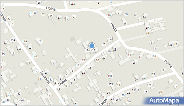 Skała, Nowa, 19, mapa Skała