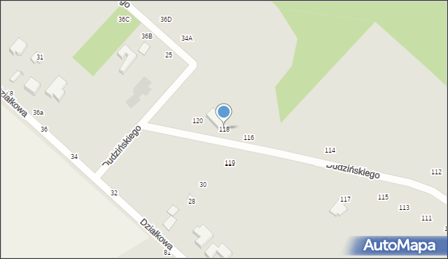 Skierniewice, Nowobielańska, 118, mapa Skierniewic