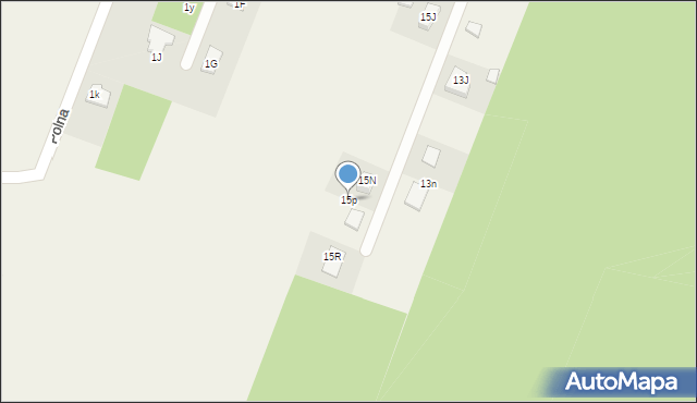 Skrzeszew, Nowodworska, 15p, mapa Skrzeszew