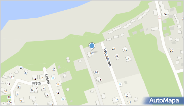 Sława, Nowosolska, 6C, mapa Sława