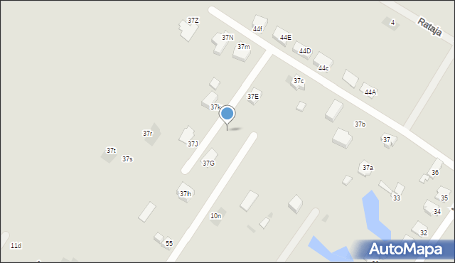 Słubice, Nocznickiego Tomasza, 37f, mapa Słubice
