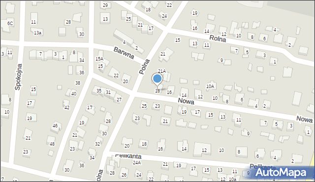 Solec Kujawski, Nowa, 18, mapa Solec Kujawski