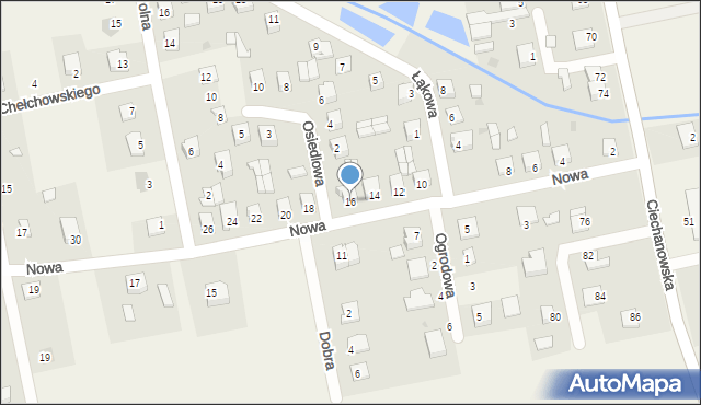 Sońsk, Nowa, 16, mapa Sońsk