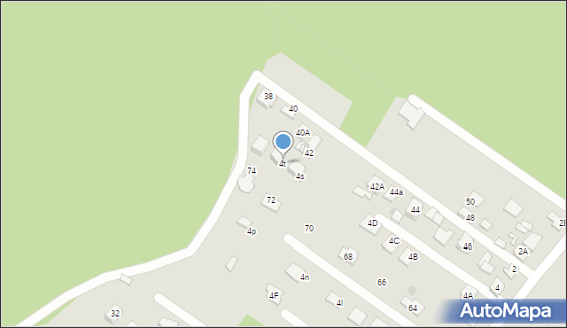 Sosnowiec, Nowa, 4t, mapa Sosnowca