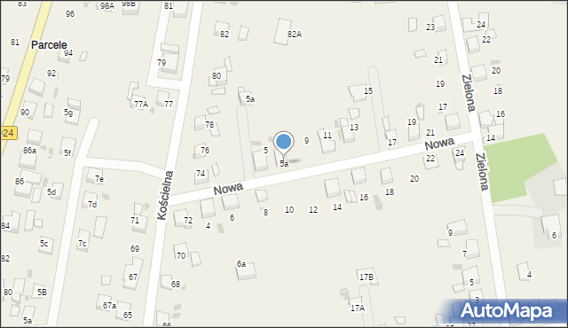 Stanowice, Nowa, 7, mapa Stanowice