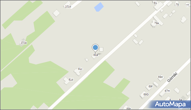 Starachowice, Nowowiejska, 81a, mapa Starachowic