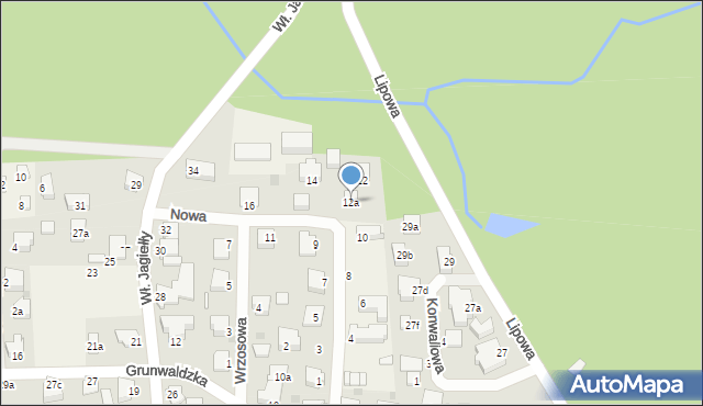 Stegna, Nowa, 12a, mapa Stegna