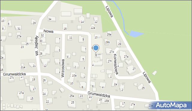 Stegna, Nowa, 6, mapa Stegna